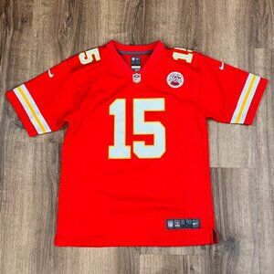Nike NFL Kansas City Chiefs Mahomes #15 Football Throwback Jersey Youth L